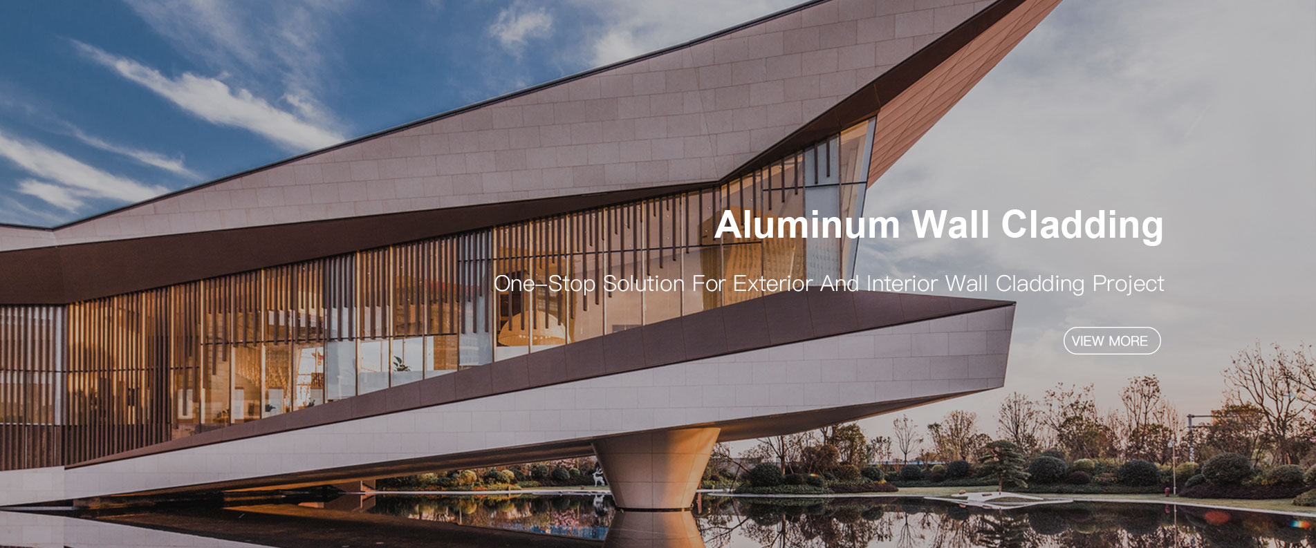 Leverancier van aluminium wandbekleding