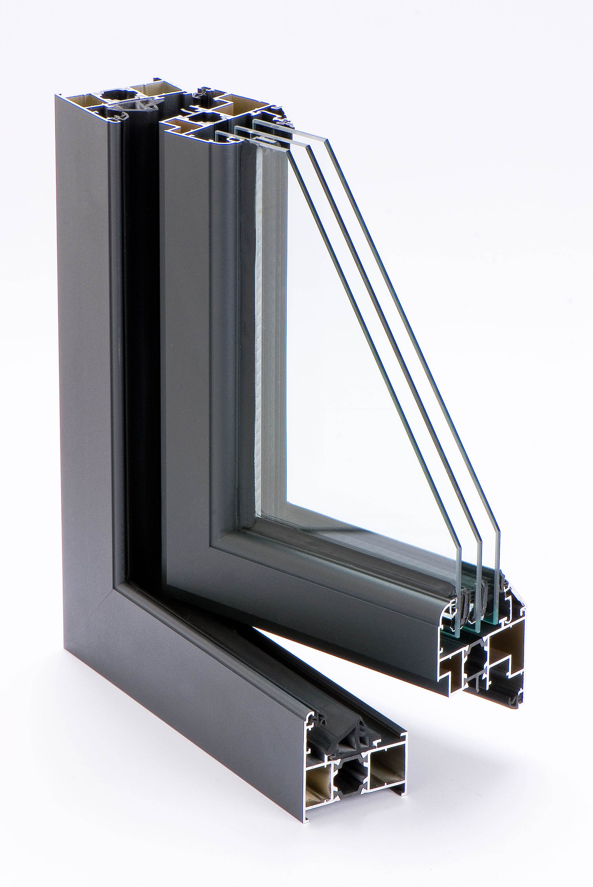 Installatieproces van aluminium lichtmetalen deuren en ramen