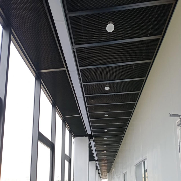 Interieurdecoratie Aluminium metalen gaasplafond